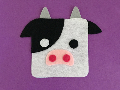 Day 4 - Cow apparel baby clothes clothing cow craft design farm felt handmade kids clothing sewing