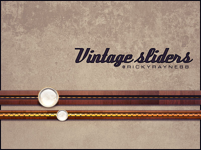Vintage Sliders