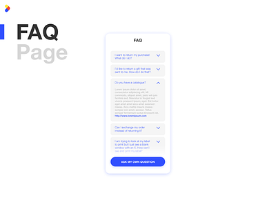 Daily UI #092 - FAQ app branding daily ui dailyui faq faq page figma identity design ui ui design user interface ux