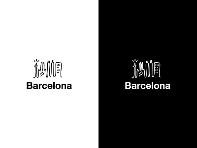 Dailylogochallenge #22 art barcelona barcelna barcelona art barcelona design barcelona logo barcelona skyline bcn bcn logo city city logo dailylogo dailylogochallenge hand drawing helvetica logocore logoroom.loco city miro