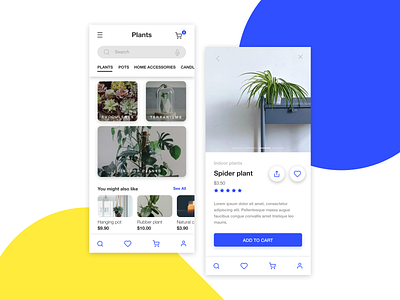 Daily UI #012 - E-commerce shop branding cart daily ui daily ui 12 daily ui e commerce e commerce e commerce e commerce shop online business online shop online shopping plant shop plants online shop shop online ui user interface ux