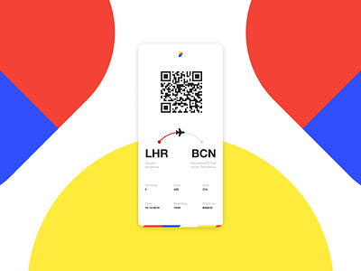 Dailu YU #024 - Boarding pass