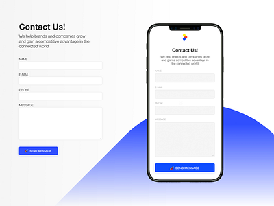 Daily UI #028 - Contact us contact contact form contact page contact ui contact us daily ui form message us ui ui contact ui design ui form user interface ux