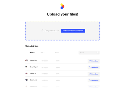 Daily UI #031 - File Upload clean cloud concept daily ui file upload files ui ui design upload upload file uploader uploading uploads user interface ux