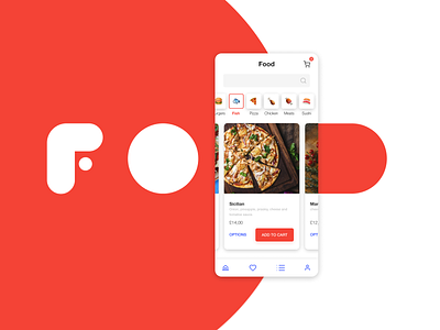 Daily UI #043 - Food app app branding choose food daily ui daily ui 42 daily ui food app design design app food food app food app design food app ui food menu inspiration menu menu food app select select item ui ux