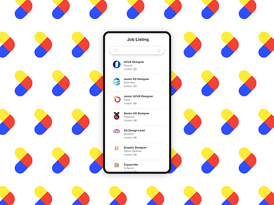 Daily UI #050 - Job listing app branding daily ui daily ui 50 dailyui daiy ui job listing figma identity design job job list job listing jobs jobs list results search search results ui ui design user interface ux