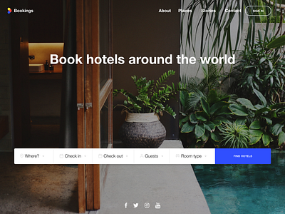 Daily UI #067 - Hotel booking