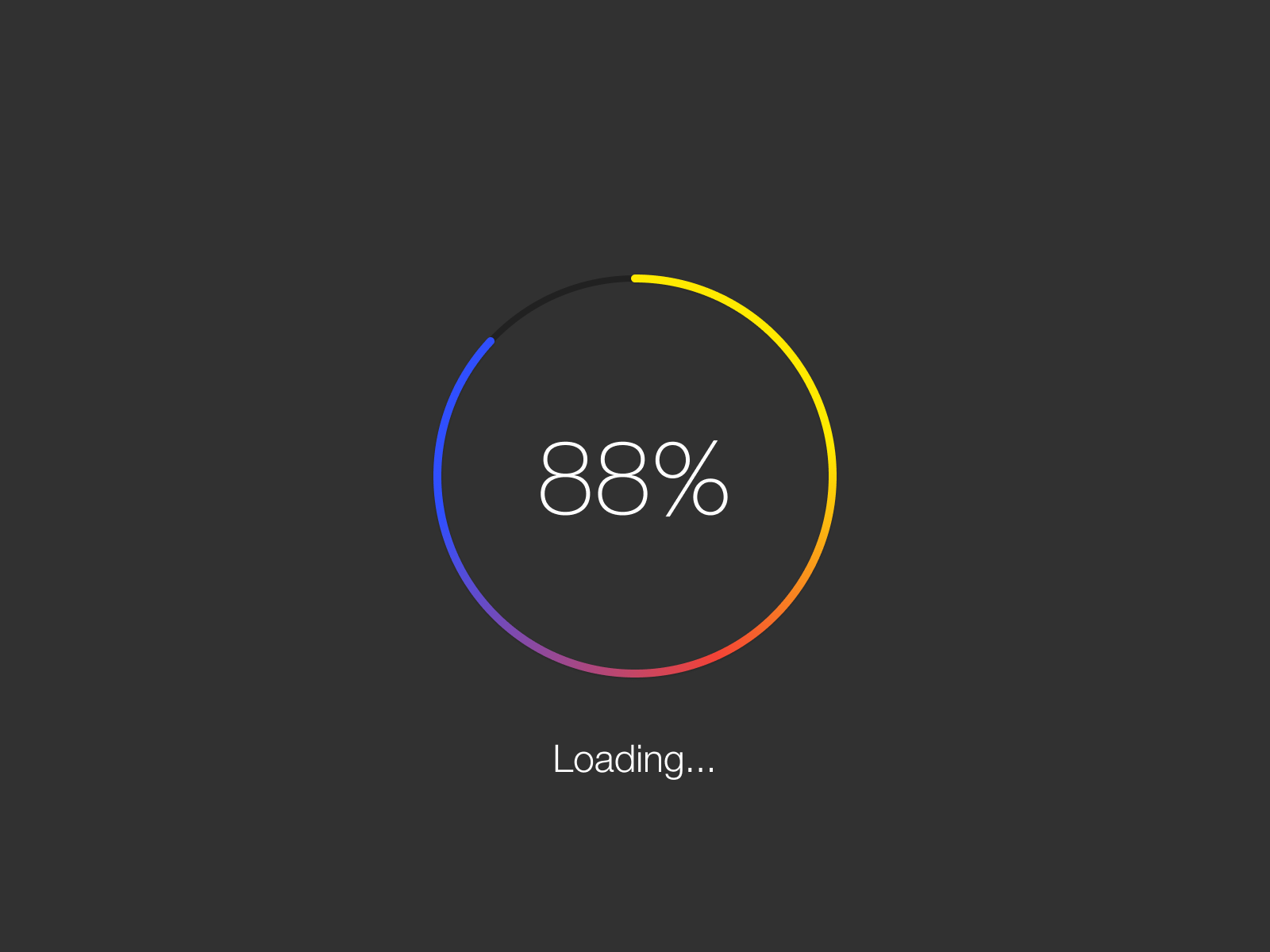 Loading ui. Loading.