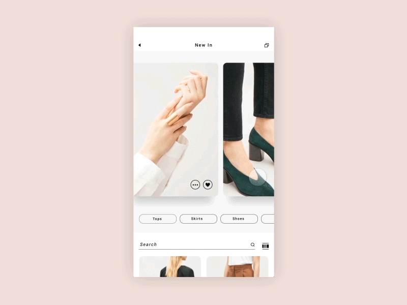 Daily UI #003 Fashion App