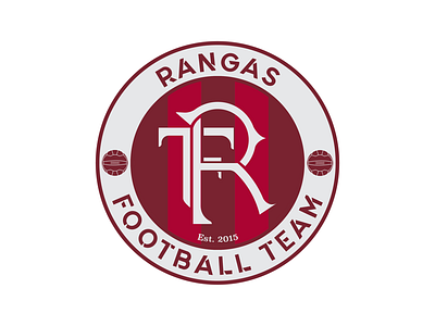 Rangas FT adobe design dribbble footballlogo illustrator logo logobrand logoconcept logodaily logoideas logoinspiration logomark logotype