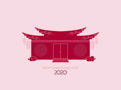 Happy Chinese New Year 2020 2020 adobe art cny design designer dribbble graphic graphicdesigner graphicinspiration illustrator inspiration logo logoconcept logodaily logoinspiration vector