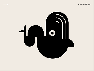 W for Whale - 36 Days of Type 2020