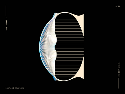 C for Santiago Calatrava - Architype Project abstract alphabet architect architecture architecture design art direction design graphic design johannlucchini lettering minimal type typeface typography