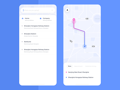 Take a taxi app design sketch ui