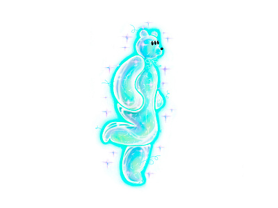 Bear Ghost No.16 👻 art character design doodle drawing flat illustration vectorart