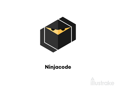 Ninjacode Logo Concept coding developers dribbble icon letter logo logotype mark programmers symbol