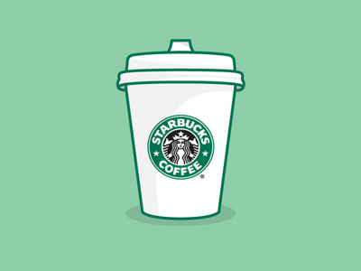 Starbucks Coffee Mockup adobe illustrator branding icon illustration illustrator letter logo logomark logotype mockup mockup design symbol typography