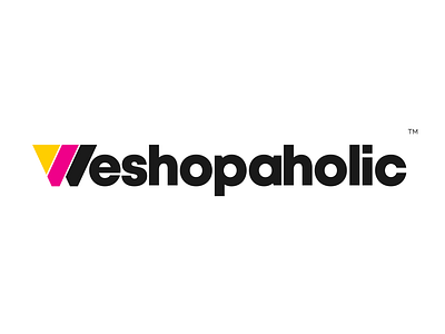 Weshopaholic Logo illustration