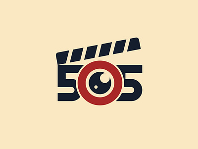 505 Films Logo Design adobe illustrator branding dribbble icon illustration illustrator logo logomark logotype symbol