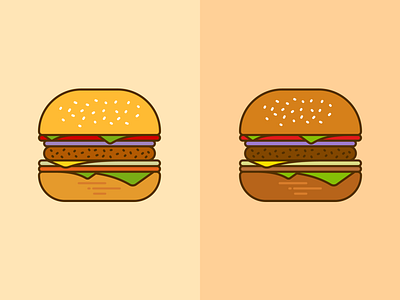 Burger Mockup branding design dribbble icon illustration illustrator logo logotype mascot symbol