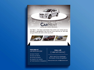 CAR FLYER DESIGN advertising branding brochure businesscarddesign card