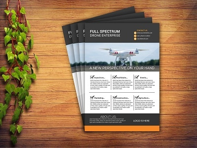 Corporate flyer branding brochure flyer graphic design leaflet