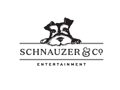 Schnauzer & Co Logo ampersand branding branding design custom ampersand design domaine domaine text klim klim type logo typography