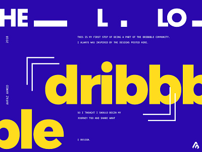 Hello Dribbble creative debut design dribbble hello invitation invites typography