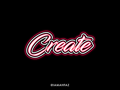 Create - Typography Design