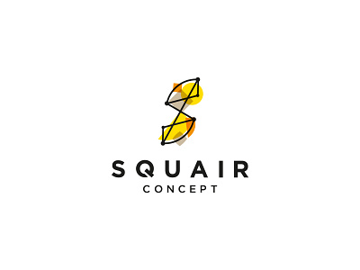Squair branding design logo typography vector