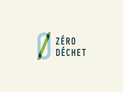 Zéro Déchet - Rejected branding design logo type typography vector