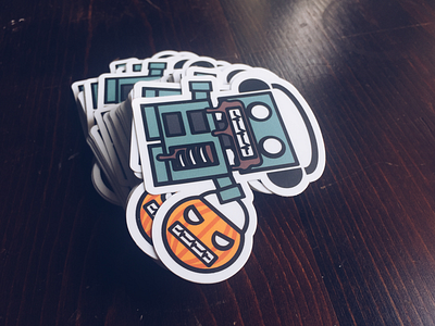 Zombie Bot Sticker