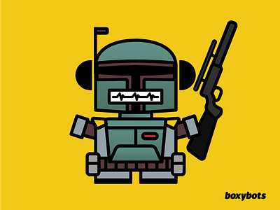 Bobot Fett - #DailyBoxybots Challenge