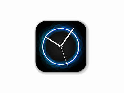 Analog Alarm App Icon 3d alarm analog app app icon app icon design appicon blue design illustration illustrator vector