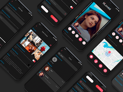 bLoved - Dating App UI Design