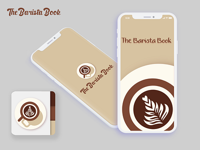The Barista Book Coffee App Design animation app icon app icon design branding brista book coffee app icon coffee app ui design graphic design illustration illustrator logo ui vector