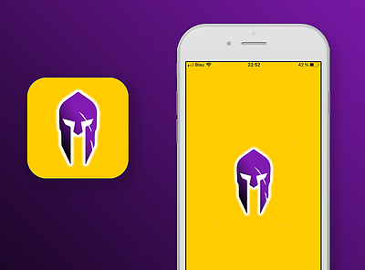 Armor Head 3d app app icon app icon design design illustration logo ui