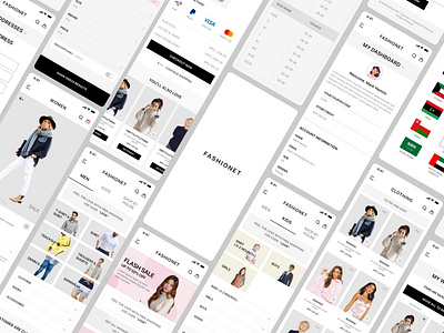 F A S H I O N E T    |  Minimal  iOS  eCommerce App