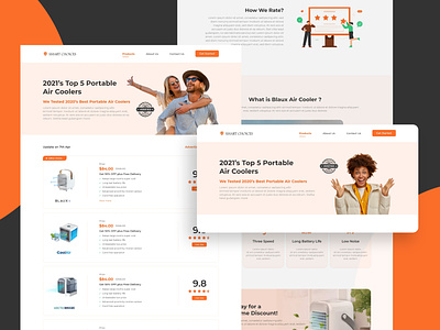 Product Review site 2021 landing page review web site website