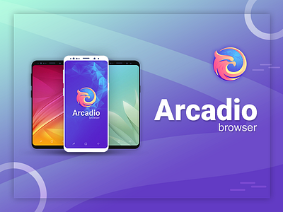 Arcadio browser android app browser graphic ios kit mobile ui uiux