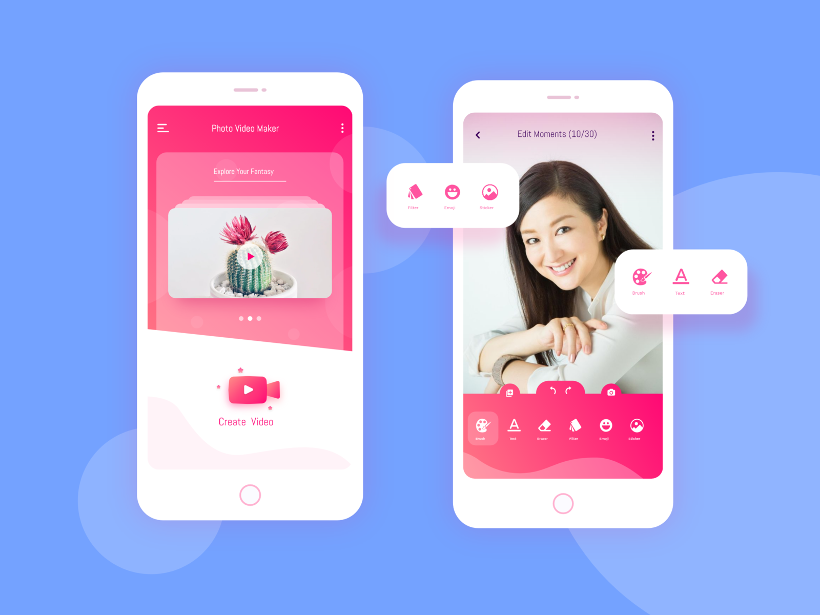 Photo editor with slide show maker by Bashar Bhuiyan on Dribbble