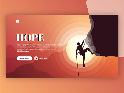 Hope | Hero Header Illustration