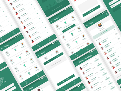 Fixture Friendly | Real life football application android app fifa football app real life football real life game ui ui ux uiux