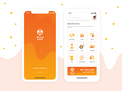 Maak | Car Services App UI exploration app car app car services design ios ui design uiux ux