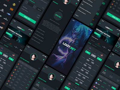 Loot.bat  App redesign for iOS