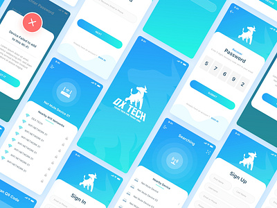 DX Tech | Secure WIFI connection center android app app ios ui uiux ux wifi wifi zone
