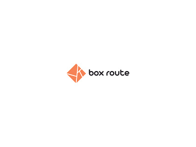 Box Route Logo brand identity branding illustration logo