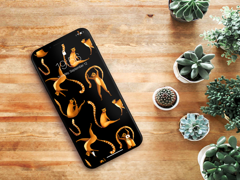 Mobile Wallpaper Design pattern design digital drawing art illustration mobile background wallpapers