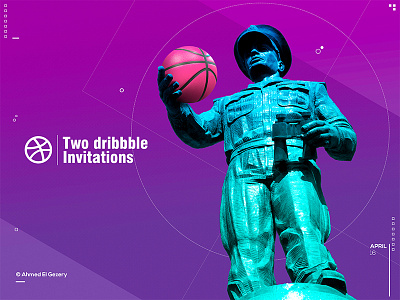 Dribbble invitations ball blue dribbble egypt invitations invites pink police statue