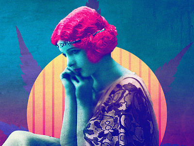 MOODS #1 adobe art behance collage digital eye girl palm photomanipulation photoshop surreal vintage